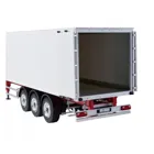 Model kit, 1:14 scale 3-axle box trailer Ver.III white