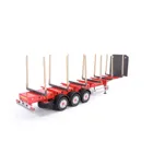 500907629 - Model kit,1:14 3-axle stake semi-trailer, new body, from 14 years old