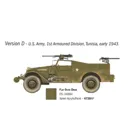 510007063 - Model Kit,1:72 US M3A1 Scout Tank