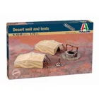 510006148 - Model Kit, 1:72 Desert Campsite, Wells and Tents