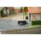 Model kit,1:87 Platform trailer with trailer coupling.