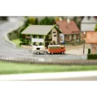 500504154 - Model kit,1:87 Caravan with trailer coupling