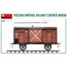 550039002 - Modellbausatz, 1:35 WWI Waggon Rus. Kaiserl. Eisenbahn