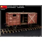 550039002 - Model Kit, 1:35 WWI Waggon Rus. Imperial. Railway