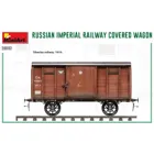 550039002 - Modellbausatz, 1:35 WWI Waggon Rus. Kaiserl. Eisenbahn