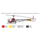 510002820 - Model kit,1:48 OH-13 Scout Helicopter Korea War