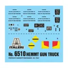 510106510 - Model Kit,1:35 HEMTT Gun Truck