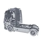 510003940 - Model Kit,1:24 Volvo FH4 Globetrotter XL