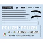 510003666 - Model Kit, 1:24 VW Golf Mk.I POLICE