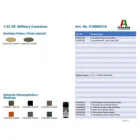 510006516 - Model Kit, 1:35 20 Military Container