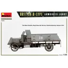 550039006 - Modellbausatz,1:35 Brit. WWI LKW B-Typ gepanzert