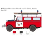 510003660 - Model Kit,1:24 Land Rover Fire Truck