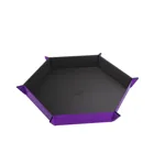 GGS60059 - Magnetic Dice Tray Hexagonal Black&Purple