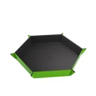 GGS60060 - Magnetic Dice Tray Hexagonal Black&amp;Green