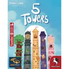 5 Towers, card game, for 2-5 players, from 7 years (DE edition)