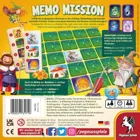 Memo Mission, board game, for 2-4 players, from 6 years (DE edition)