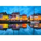 ENJOY-2066 - Copenhagen Old Harbor, jigsaw puzzle, 1000 pieces