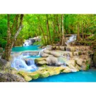 ENJOY-2067 - Turquoise Waterfall, Thailand, jigsaw puzzle, 1000 pieces