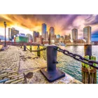 ENJOY-2079 - Boston Harbor at Dusk, USA, jigsaw puzzle, 1000 pieces