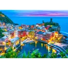 ENJOY-2080 - Vernazza at Dusk, Cinque Terre, Italy, jigsaw puzzle, 1000 pieces