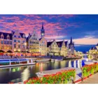 ENJOY-2097 - Ghent at Twilight, Belgium, jigsaw puzzle, 1000 pieces