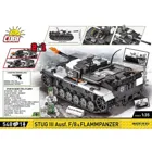 COBI-2286 - 548 PCS HC WWII /2286/ STUG III AUSF F FLAMMPANZER (2in1) scale 1:35