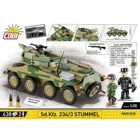 COBI-2288 - 438 PCS HC WWII /2288/ SD.KFZ 234/3 STUB