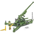 COBI-2294 - 217 PCS HC WWII /2294/ FRENCH 90MM ANTI-AIRCRAFT