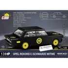 COBI-24597 - 138 PCS CARS /24597/ OPEL REKORD C SCHWARZE WITWE