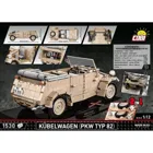 COBI-2802 - 1530 PCS HC WWII /2802 'KUBELWAGEN (passenger car type 82) scale 1:12 Germany