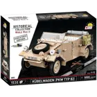 COBI-2802 - 1530 PCS HC WWII /2802 'KUBELWAGEN (passenger car type 82) scale 1:12 Germany