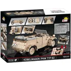 COBI-2802 - 1530 PCS HC WWII /2802 'KUBELWAGEN (passenger car type 82) scale 1:12 Germany