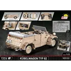 COBI-2803 - 1326 PCS HC WWII /2803/ KUBELWAGEN (Personenkraftwagen Typ 82) scale 1:12Deutsc