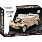 COBI-2803 - 1326 PCS HC WWII /2803/ KUBELWAGEN (passenger car type 82) scale 1:12Deutsc