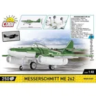 COBI-5881 - 250 PCS HC WWII /5881/ MESSERSCHMITT ME 262