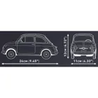 1090 PCS CARS /24354/ 1965 FIAT 500 ABARTH