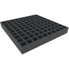 CP060A001 - 500 mm x 500 mm x 60 mm foam insert for 100 vials