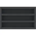 DS065A004 - Foam insert S gauge - horizontal - 3 bars for model railway locomotives