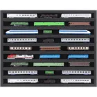 EB48SET - Euro container for model railways, locomotives and vehicles - 18 bars for Z gauge