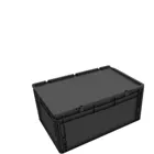 ESD ED 64/27 HG - DSEB265ESD Euro container / Euro box with hinged lid