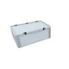 ED 64/22 HG PICK AND PLUCK - ED 64/22 HG Euro container / Euro box with hinged lid 600 x 400 x 235 mm incl