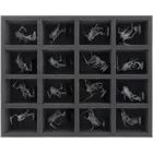 FSLB310P50 - Storage box FSLB310 for 107 miniatures on 40 mm bases