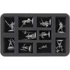 FSLB310P50 - Storage box FSLB310 for 107 miniatures on 40 mm bases