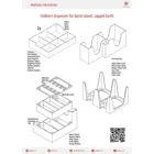 ORG071 - Organiser for Spirit Island: Rugged Earth - Board Game Box