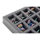 FS035C5BO - 35 mm full-size foam insert with 45 compartments