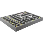 FS035ZC11 - 35 mm full-size foam with 34 compartments for Zombicide figures