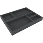 FS035A002 - Foam insert for Zombicide and Black Plague - 5 compartments