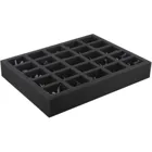 FS050WH11 - 50 mm full-size foam with 25 large compartments for Warhammer