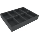 FS050A073 - Foam insert for Bolt Action - 8 compartments