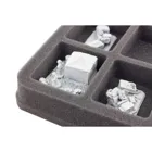 HS035BF02BO - Half-size foam with 8 compartments for Flames of War - Medium Bases